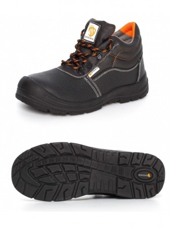 Procera Buty trzewiki robocze skórzane bez noska O1 SRC