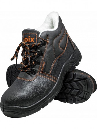 Ogrifox Buty trzewiki robocze zimowe ocieplane z podnoskiem SB E FO SRC