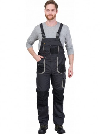 Spodnie robocze ochronne ogrodniczki Foreco-B