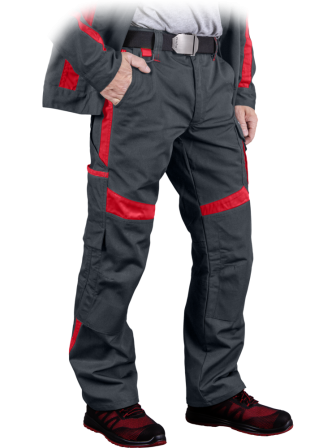 Spodnie robocze do pasa mocne kolor AC L.HOLLMAN