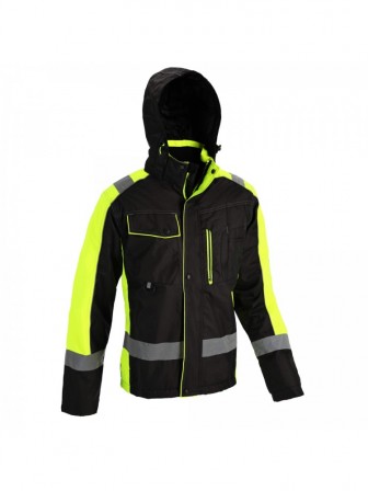 Kurtka ocieplana odblaskowa ALPHA