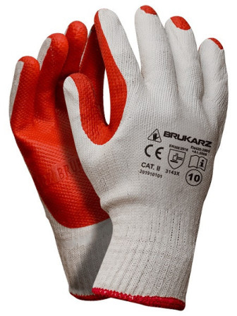 Rękawice robocze ochronne brukarskie mocne Brukarz